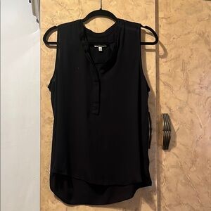 Emma and Olivia Black Sleeveless Top